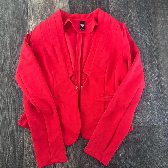 Jackets & Blazers - Preloved Red Women's Jacket